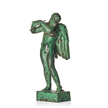 740. Carl Milles, "Flöjtblåsande ängel" (Angel with a flute).