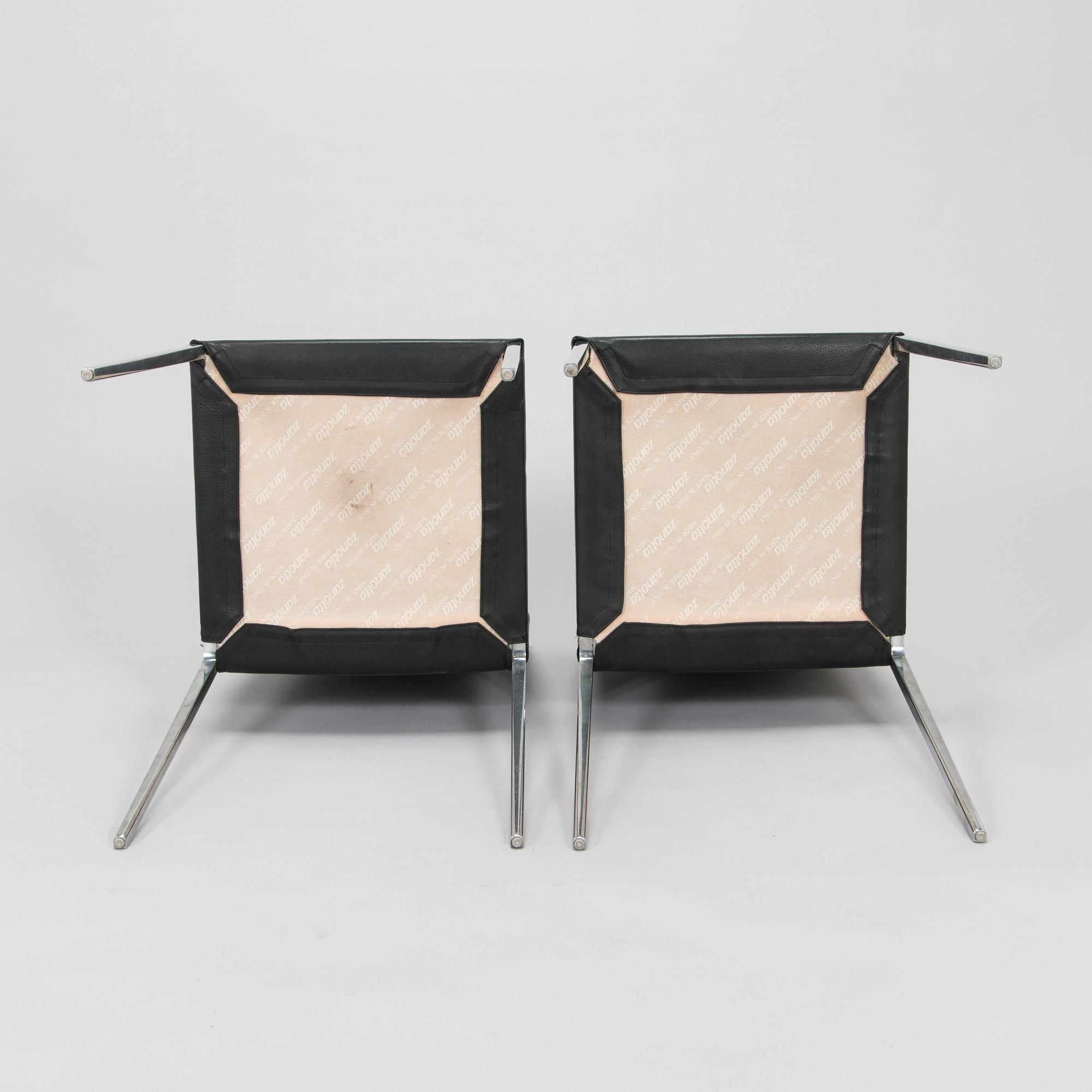 Roberto Barbieri, A set of eight "Lia" chairs for Zanotta, Italy 2007.