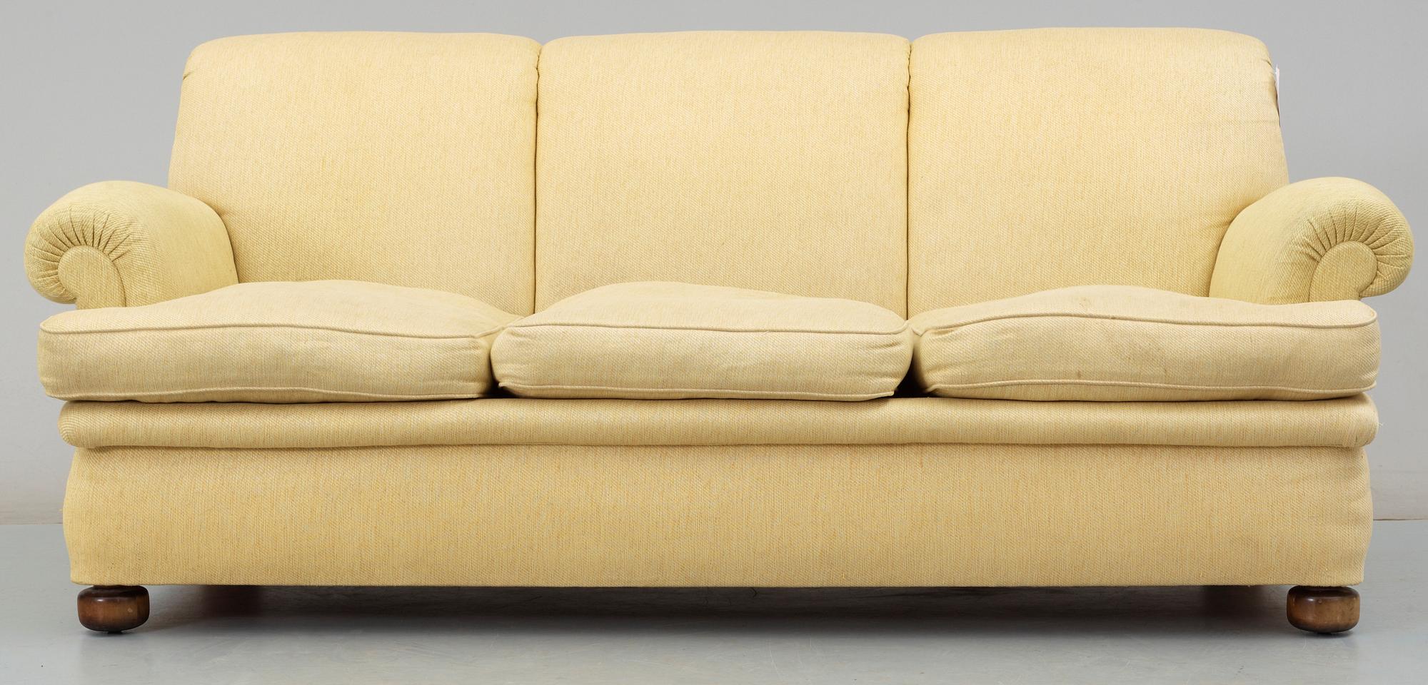 SOFFA, modell 703, Josef Frank, Firma Svenskt Tenn, 1960-tal.