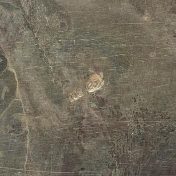 Candelabras, a pair, silver, 20th century.