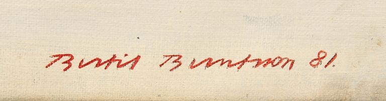 Bertil Berntsson, Untitled.