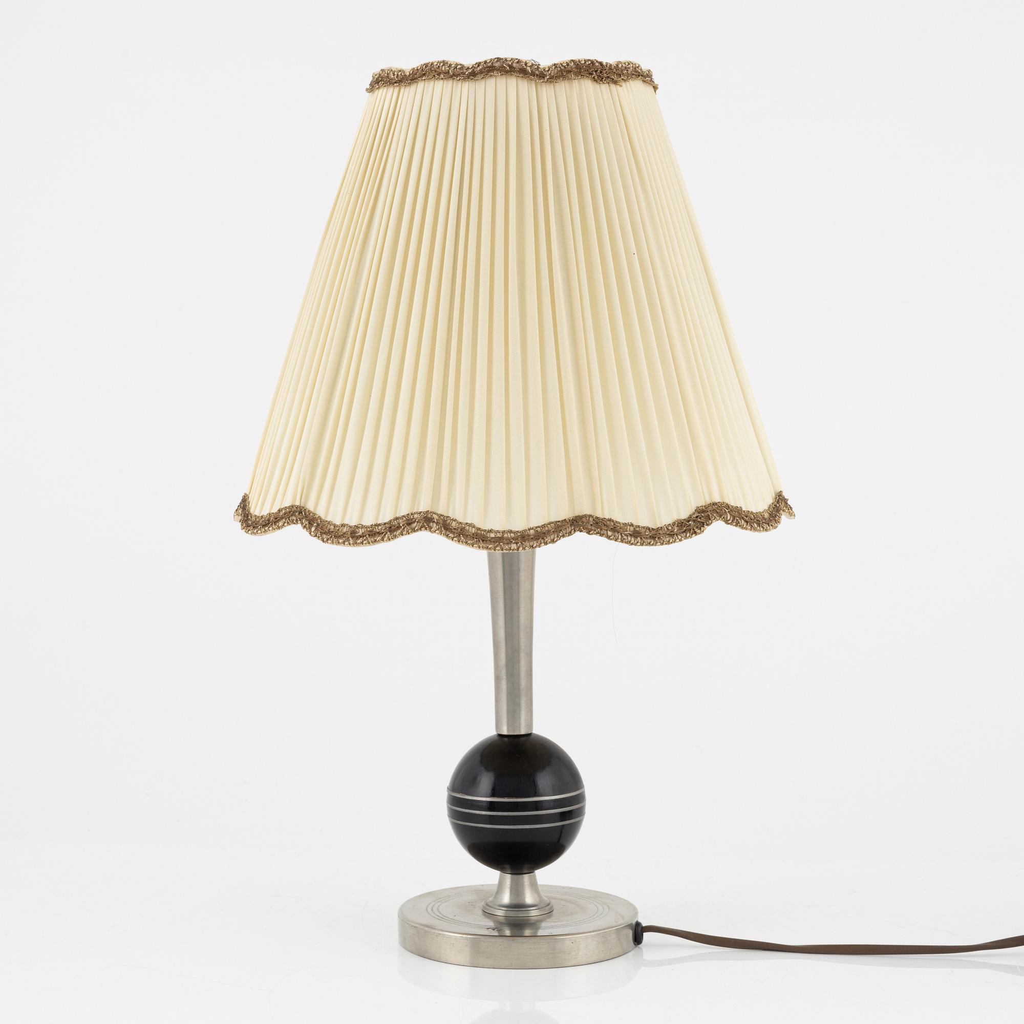 Table Lamp, Art Deco, 1930s.