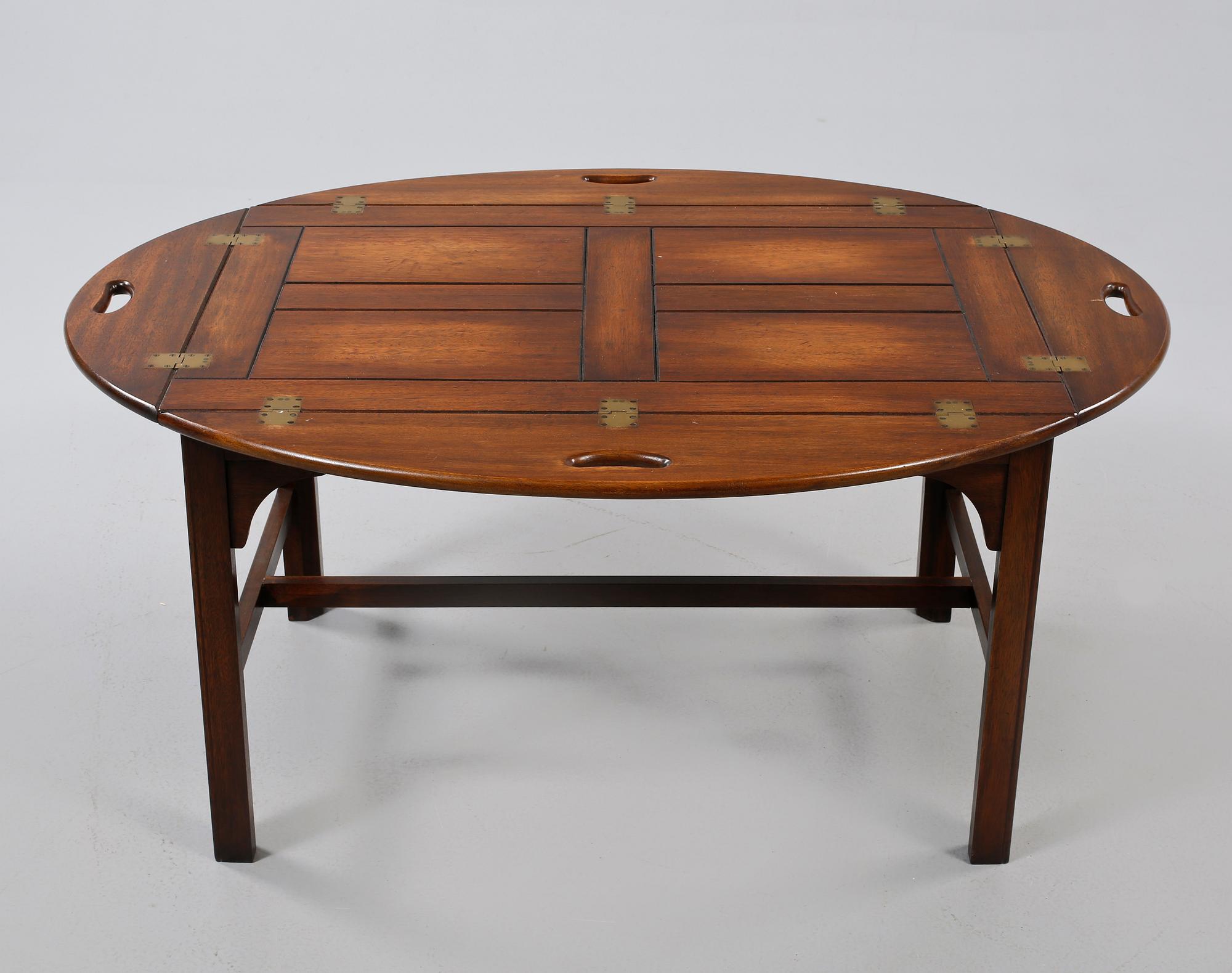 SOFFBORD, "Butlers Tray", 1900-talets andra hälft.