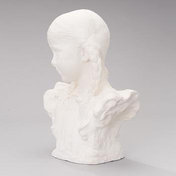 sculpture, cast by Visavuori museum, plaster, signed.