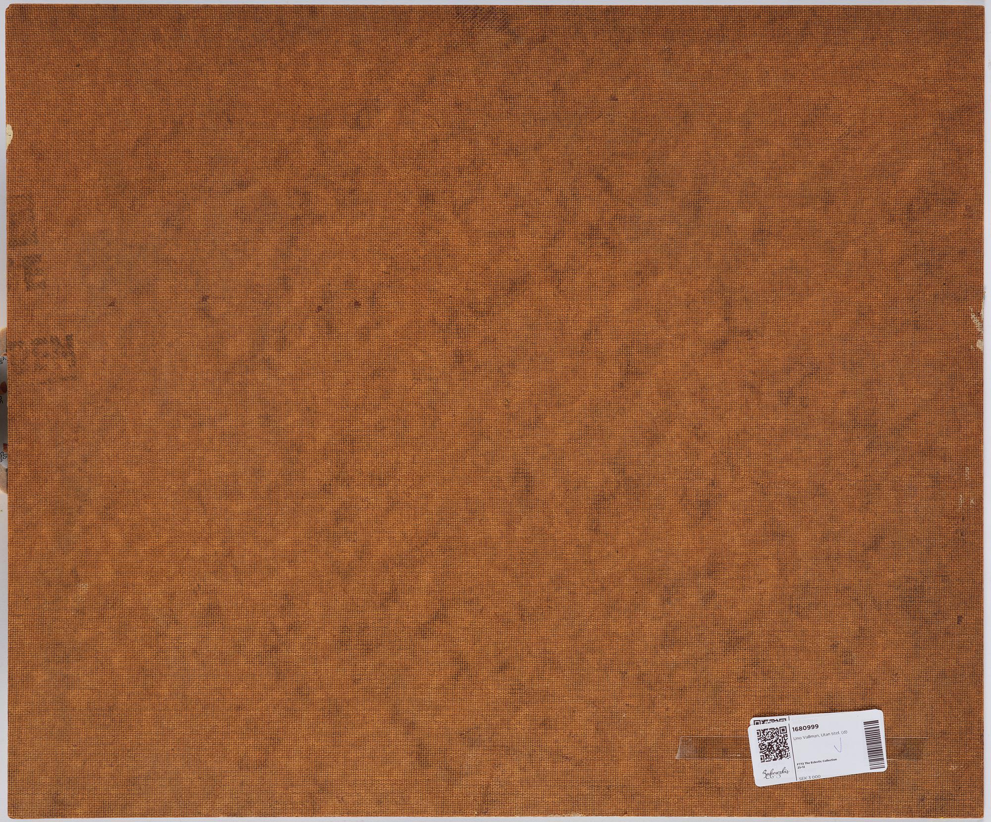 Uno Vallman, Untitled.