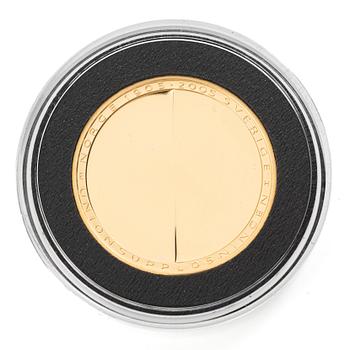 Guldmynt, Sverige, 2000 kronor, 2005.
