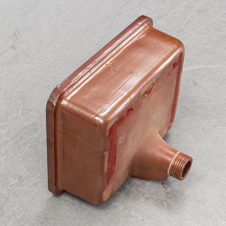 Handfat/vask, saltglaserat stengods, V40, Höganäs.
