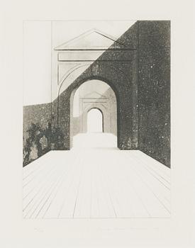 Pentti Lumikangas, aquatint and drypoint, signed and dated 1978.
