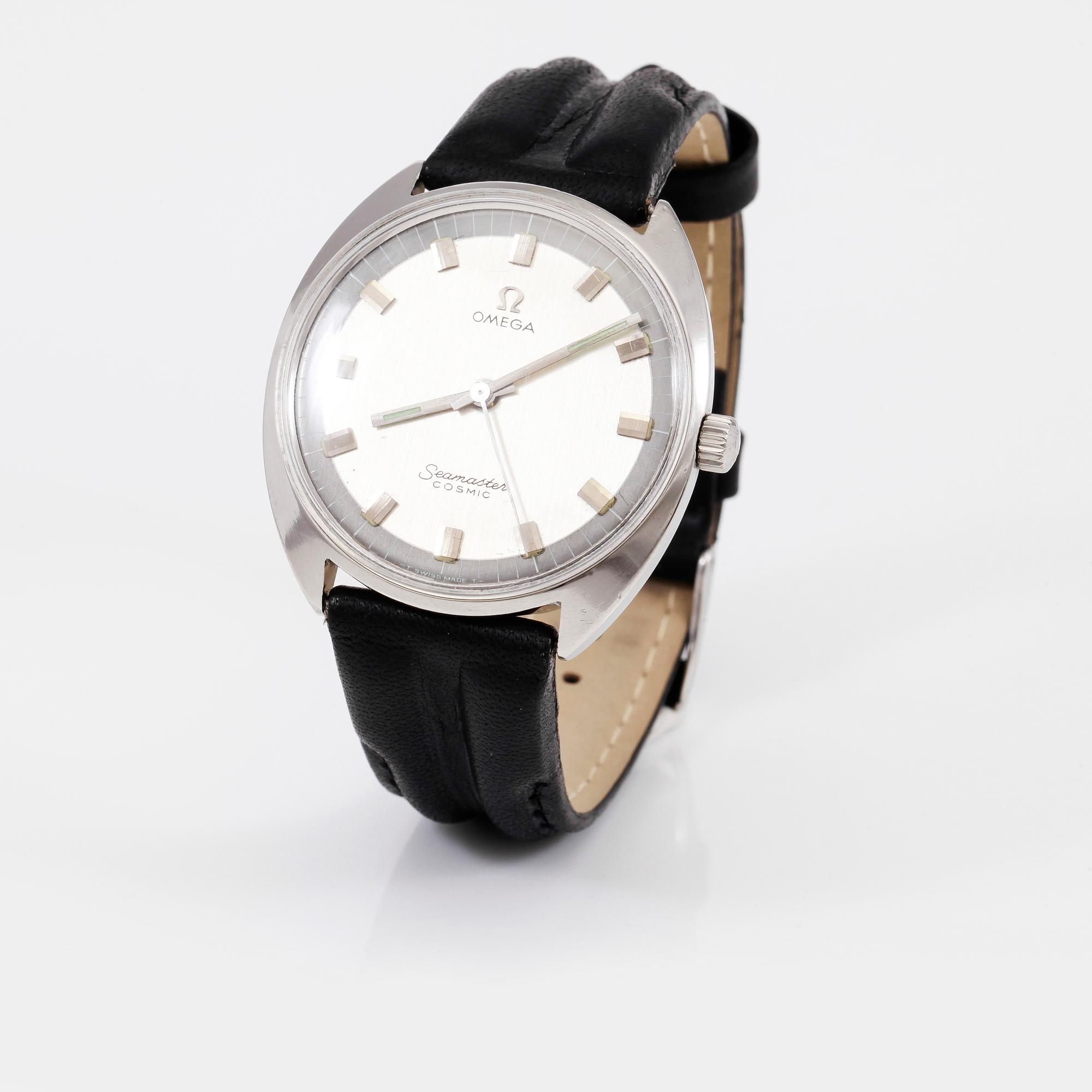 ARMBANDSUR, stål, Omega, Seamaster Cosmic, 1960-tal.