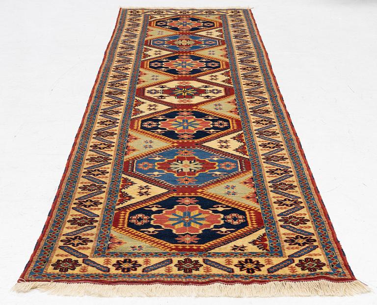 Rug, gallery rug, oriental, approx. 300 x 85 cm.