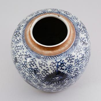 BOJAN med lock, porslin, Kina, 1700-/1800-tal.