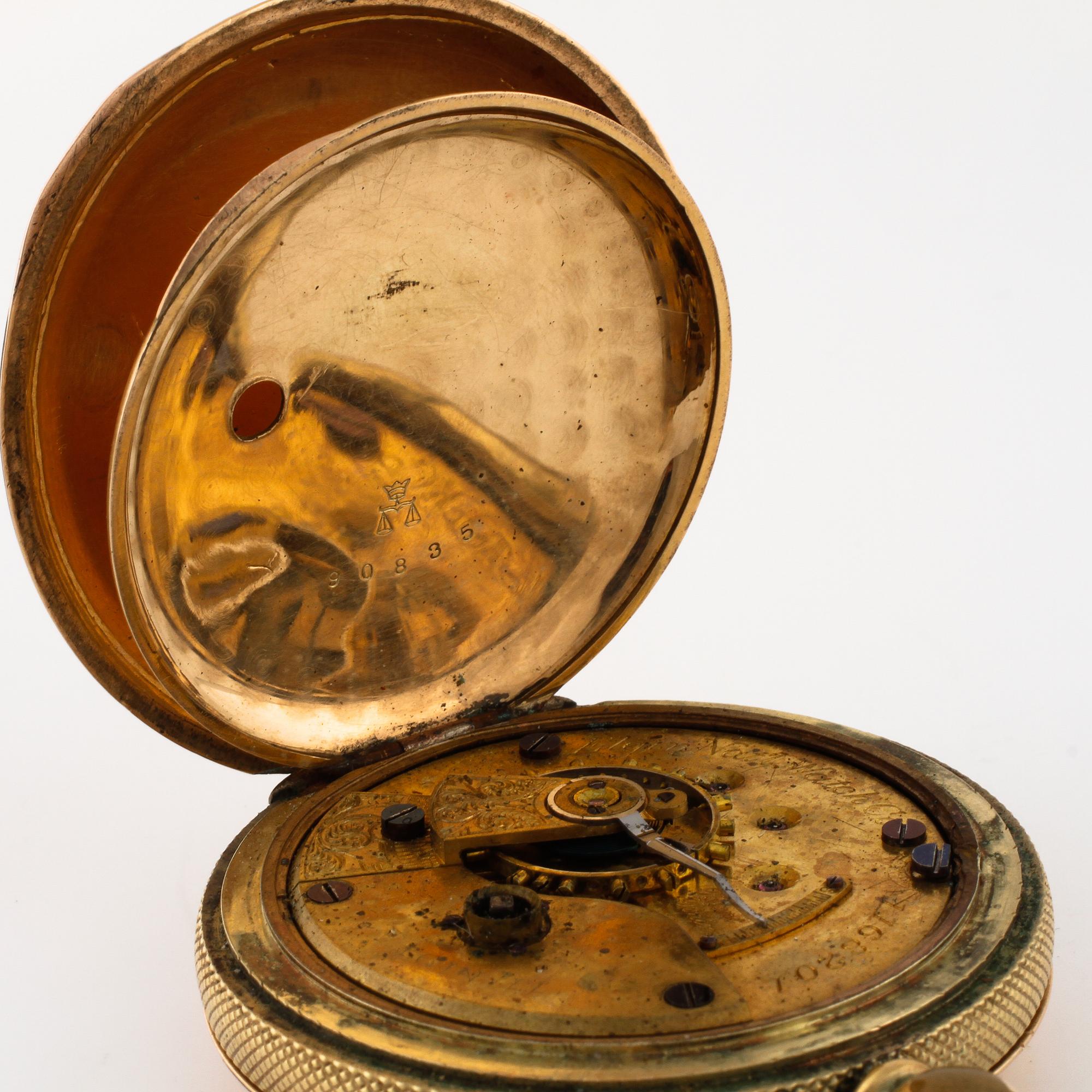 ELGIN NATL WATCH CO, pocket watch, savonette, 55,5 mm.