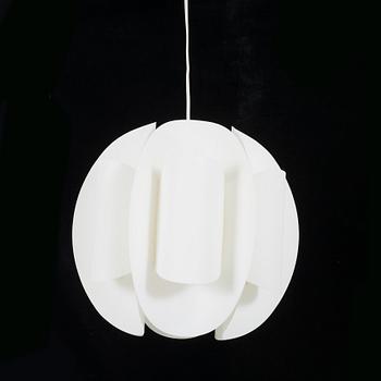 A 1960/70s Maxi Circle ceiling lamp, Denmark.