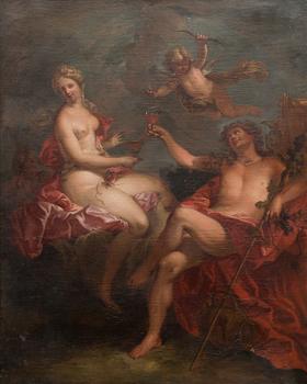 UNKNOWN 18TH CENTURY ARTIST, BACCUS, CERES AND AMOR.