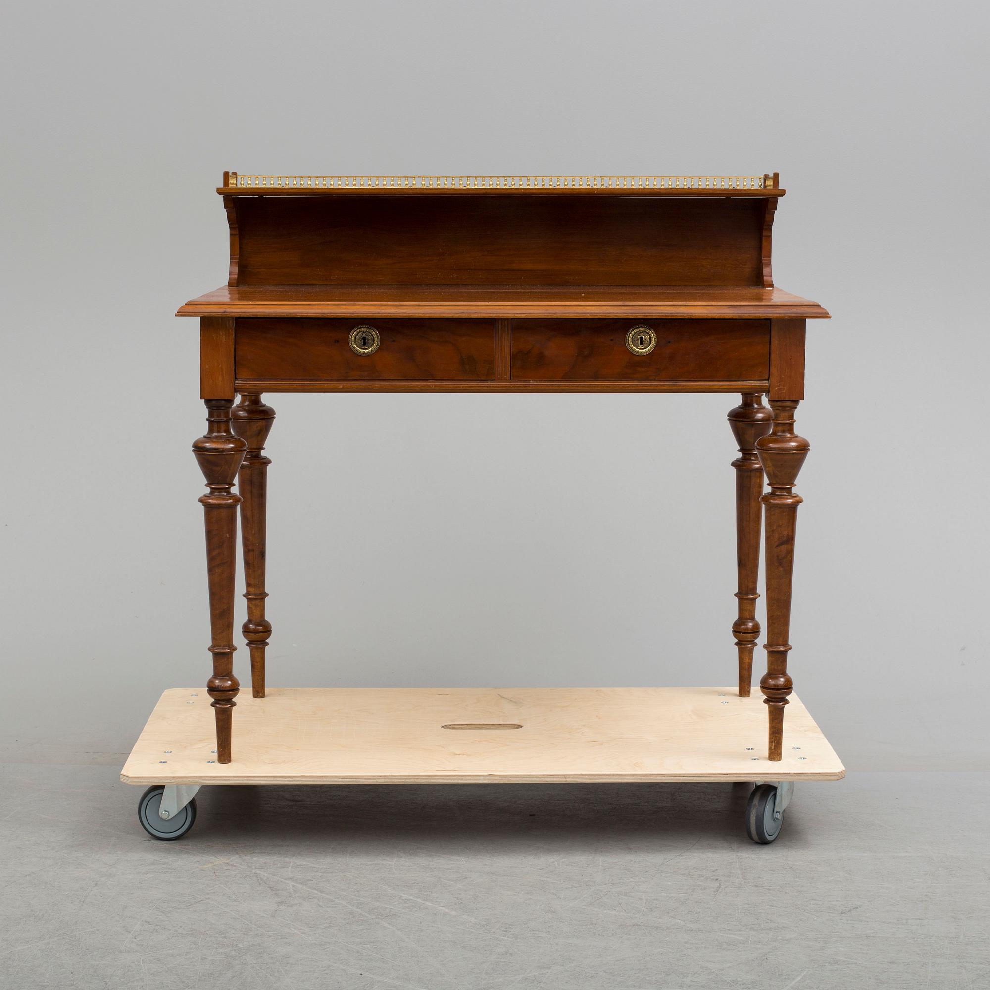 A late 19th century writing desk.