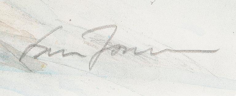 LARS JONSSON, färglitografi, signerad och numrerad 147/200.