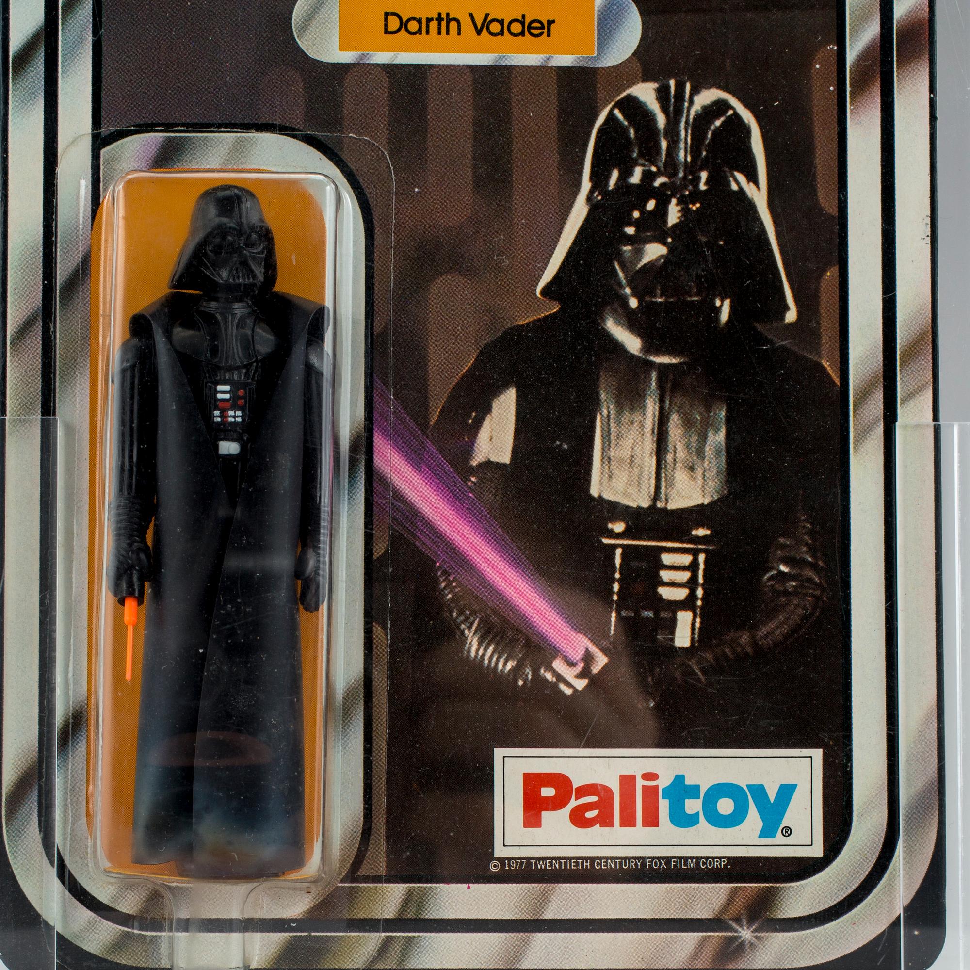 STAR WARS, Darth Vader 12 back, AFA85 NM+, Palitoy 1978.