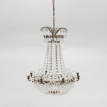 Chandelier, Gustavian style, 20th century.