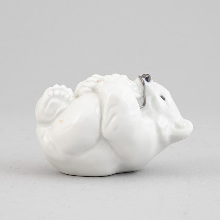Two porcelain figurines from Royal Copenhagen.