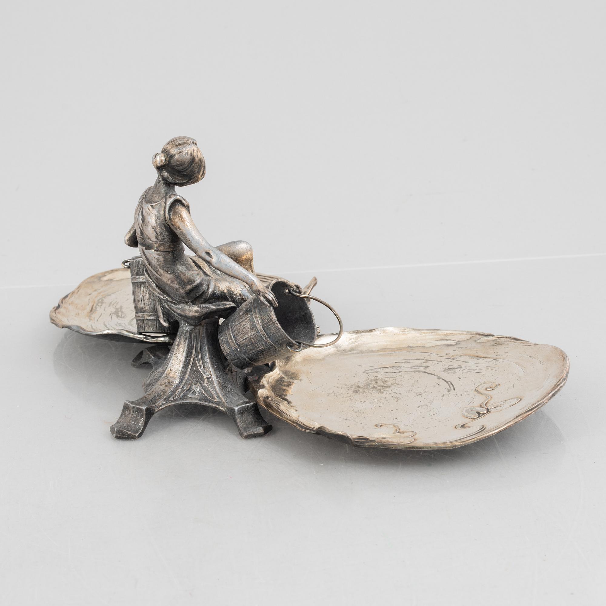 An Art Nouveau table decoration, early 20th Century.