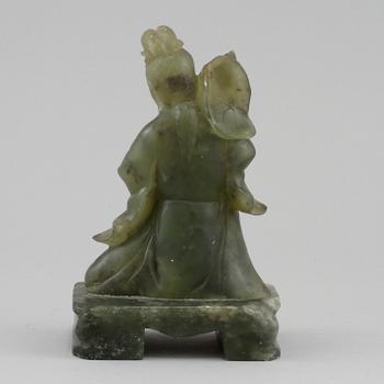 FIGURIN, sten, orientalisk, modern tillverkning.