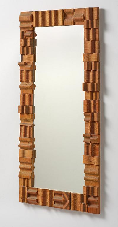 Gunnar Kanevad, a mirror, executed in his own studio, Linköping, 1980.