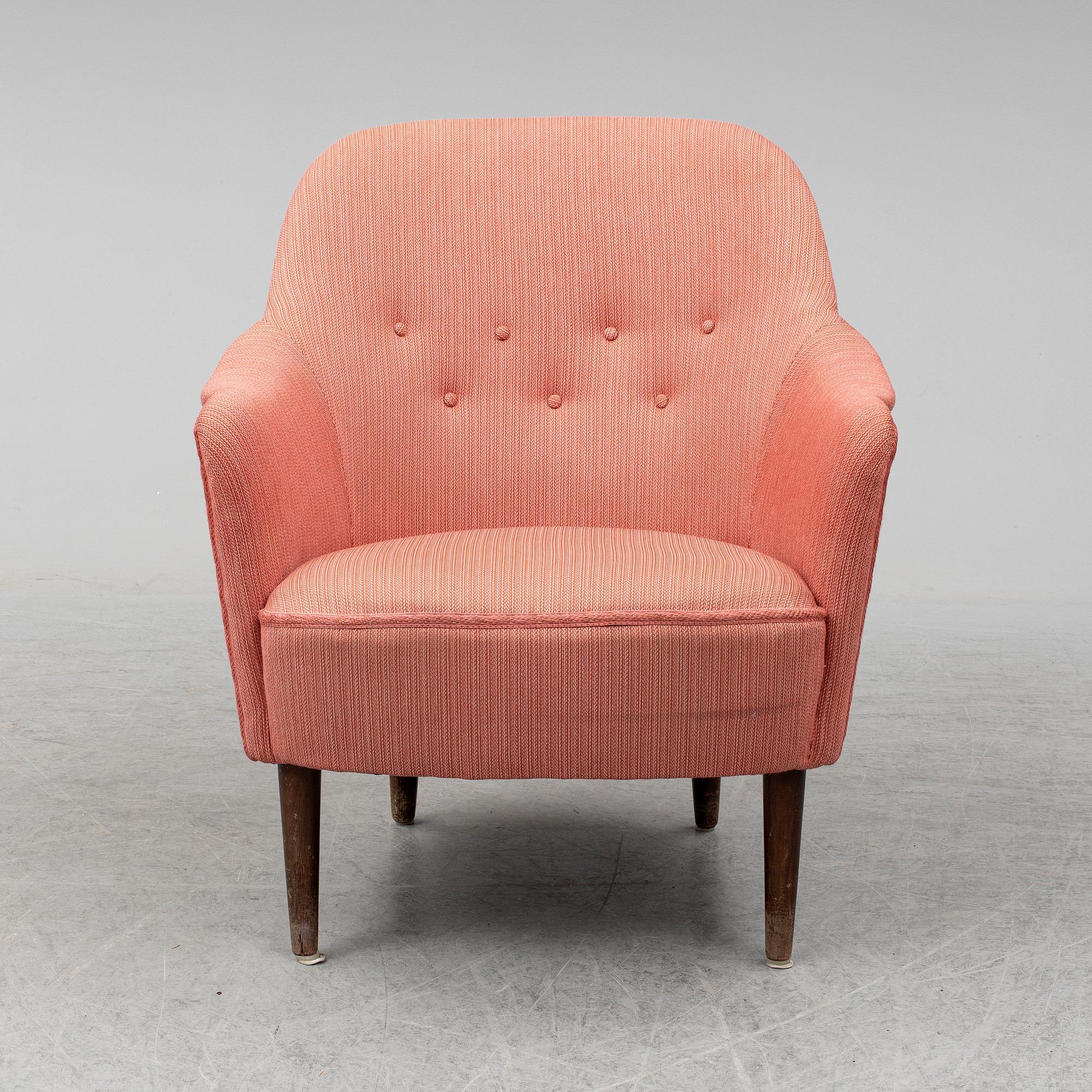 CARL MALMSTEN, fåtölj, "Samspel".