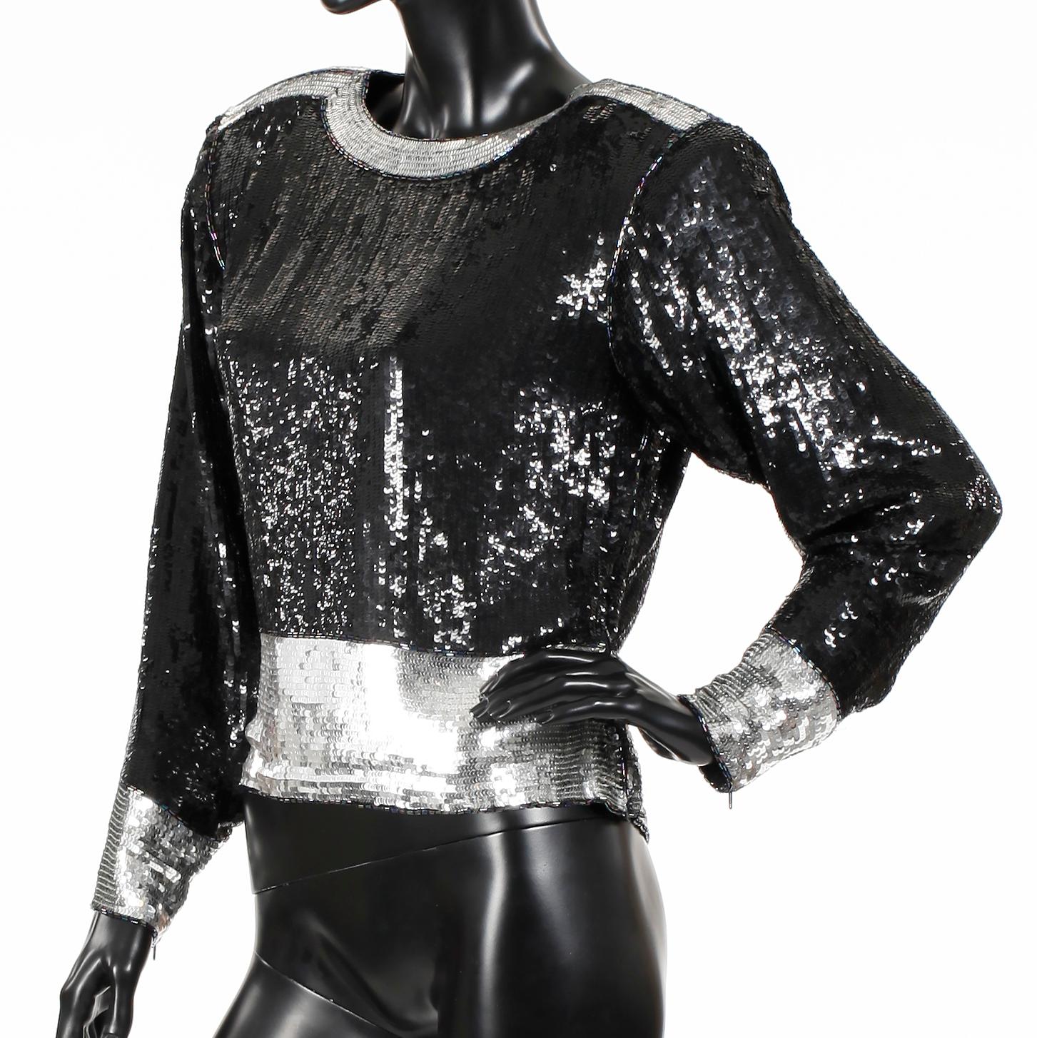 YVES SAINT LAURENT, topp, 1985-86.