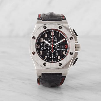 143. AUDEMARS PIGUET, Royal Oak Offshore, Shaquille O'Neal, chronograph, wristwatch, 48 mm,