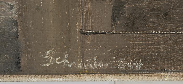 Bertram Schmiterlöw, oil on canvas, signed.