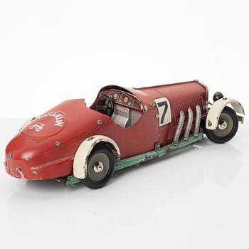 Märklin, racing car, "1101". Germany, 1930s.