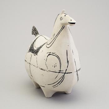 STIG LINDBERG, skulptur av stengods, Gustavsberg i produktion 1950/60-tal.