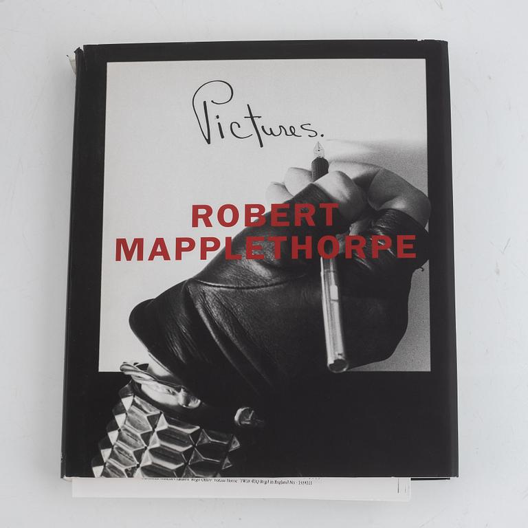 Robert Mapplethorpe, collection of photo books, nine volumes.