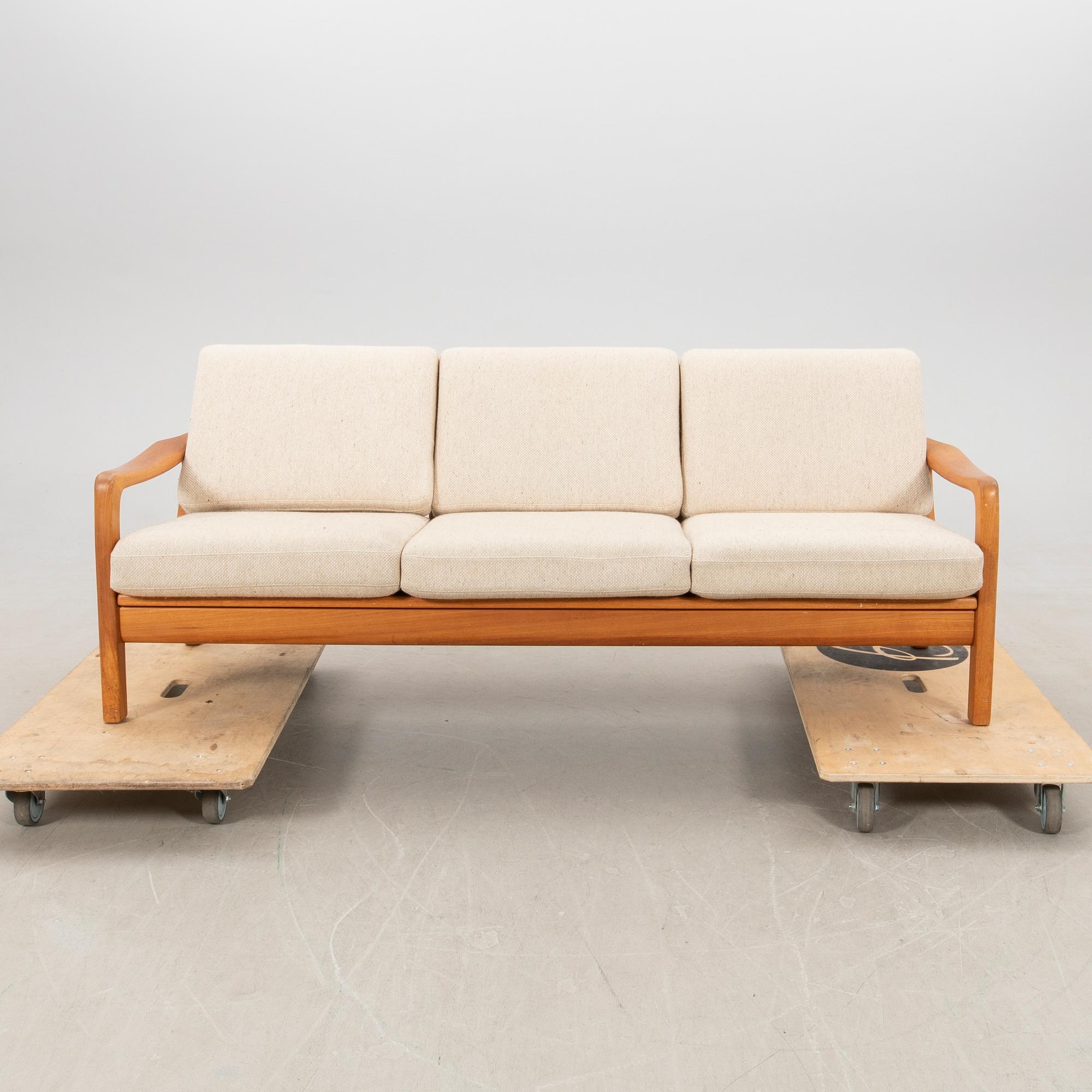 Juul Kristensen sofa/daybed "Caesar" Glostrup Denmark 1950s/60s.