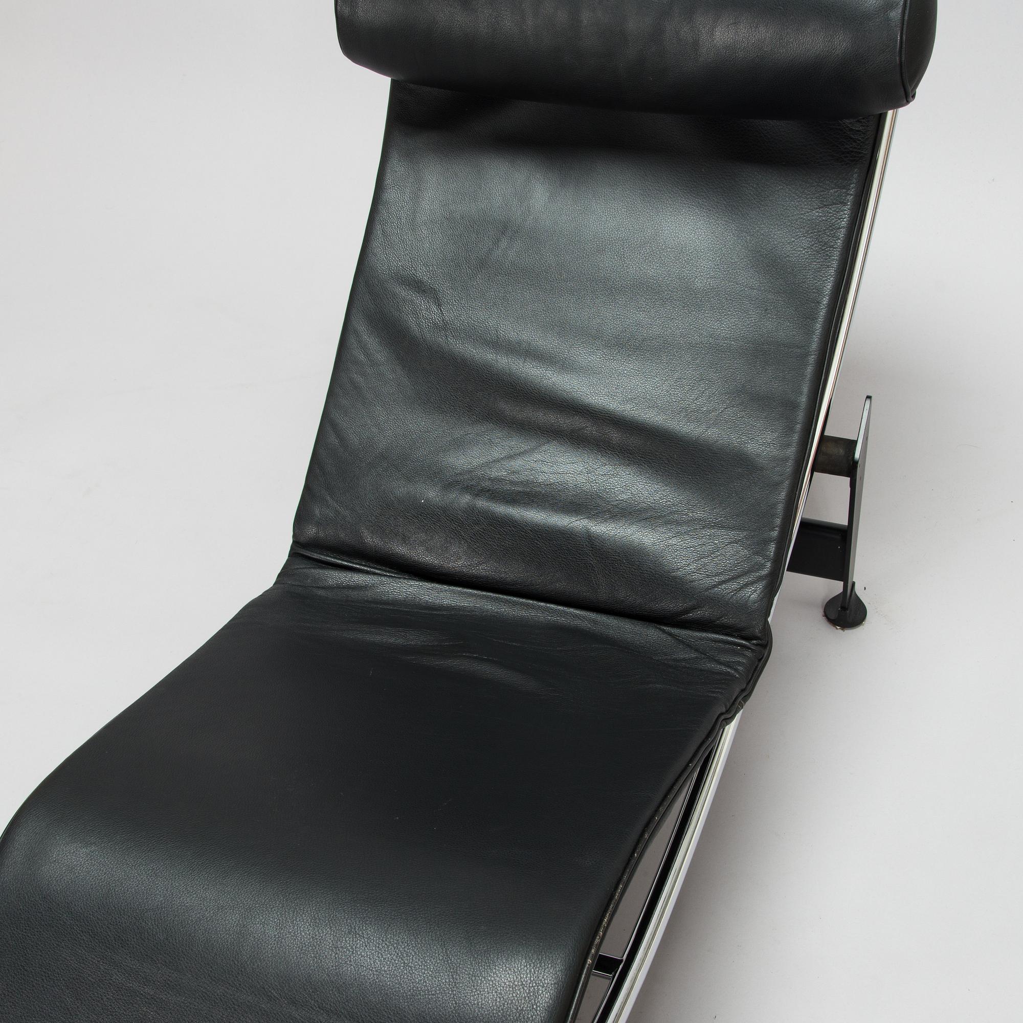 Le Corbusier, Pierre Jeanneret, Charlotte Perriand, an LC4 lounge chair from Cassina, Italy, designed 1928.