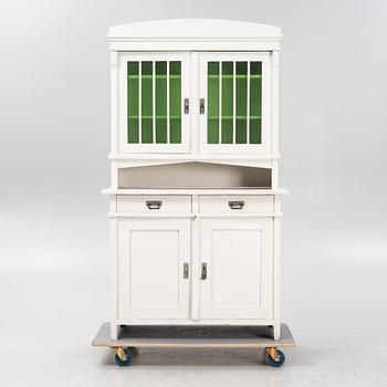 A painted cabinet, early 20th Century.