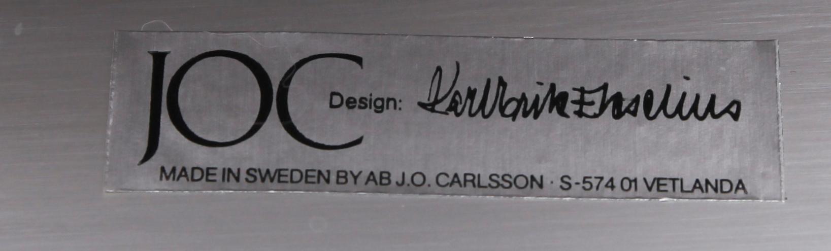 FÅTÖLJER, 1 par, "Mondo", JOC, Karl-Erik Ekselius, 1900-talets andra hälft.