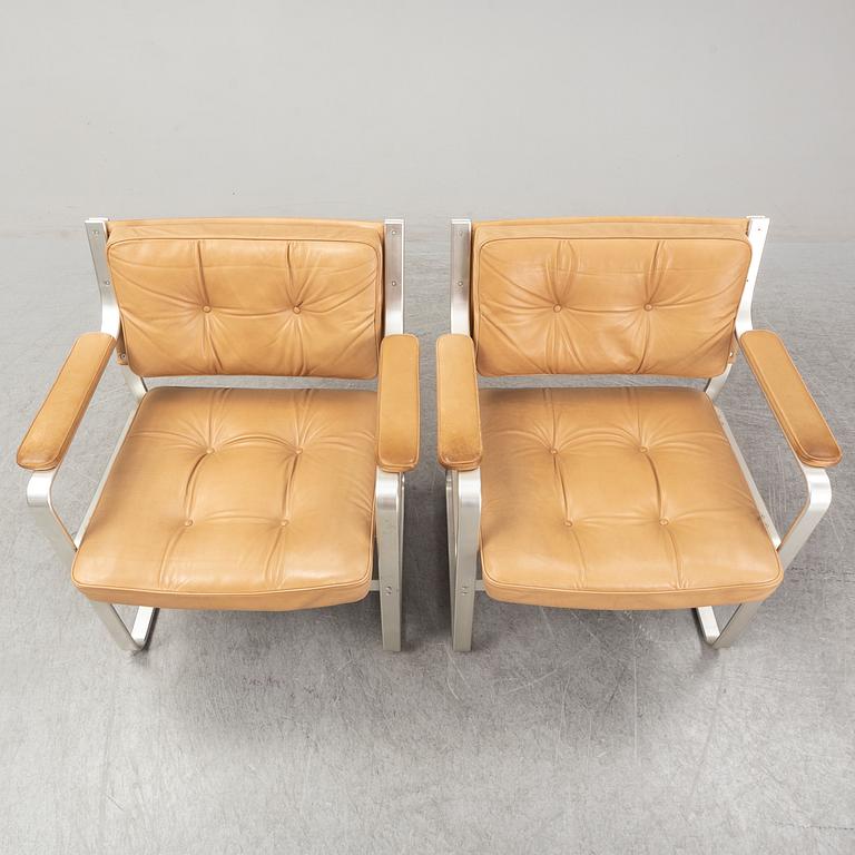 KARL ERIK EKSELIUS, fåtöljer, ett par, "Mondo", JOC.