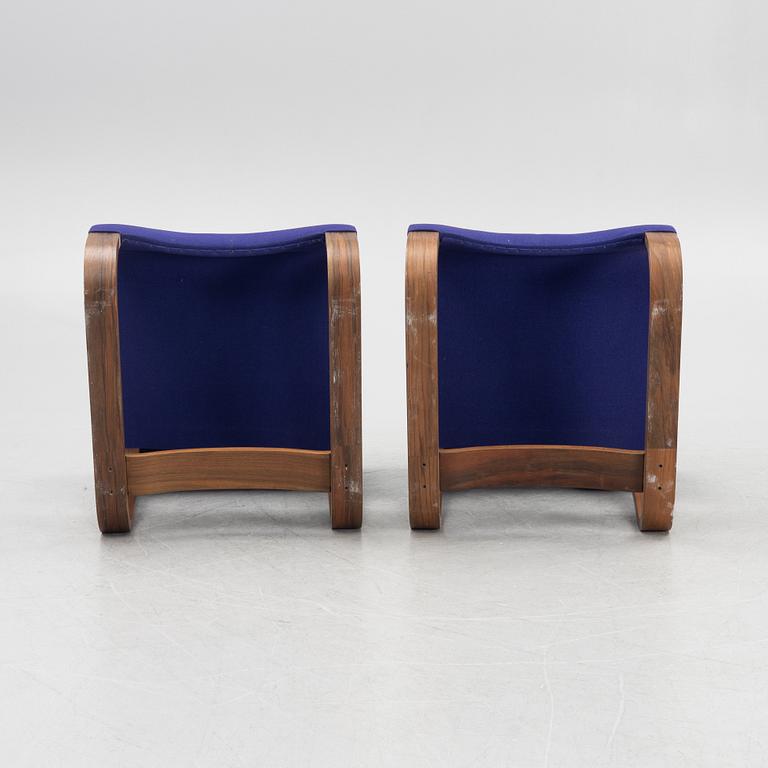 Jan Bocan, fåtöljer, ett par, Thonet, proveniens Tjeckoslovakiska ambassaden i Stockholm 1972.