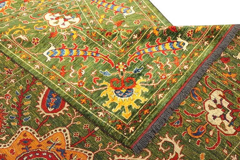 A Kazak carpet, c. 304 x 205 cm.