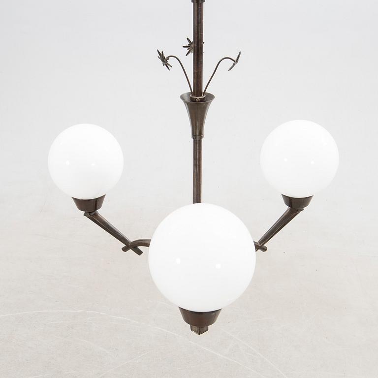 Ceiling lamp, 1930s.