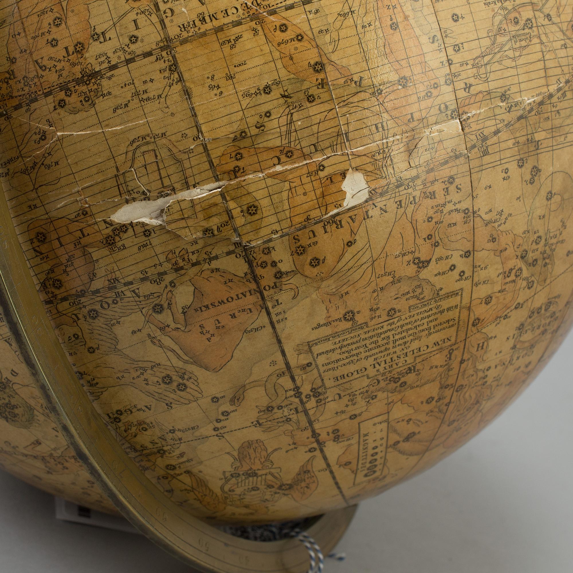Cary's New Terrestial and 
Celestial Globes, early 19th century.