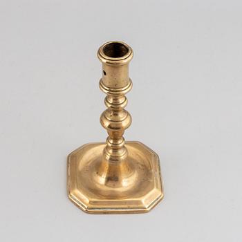 LJUSSTAKE, brons, 1600-tal.