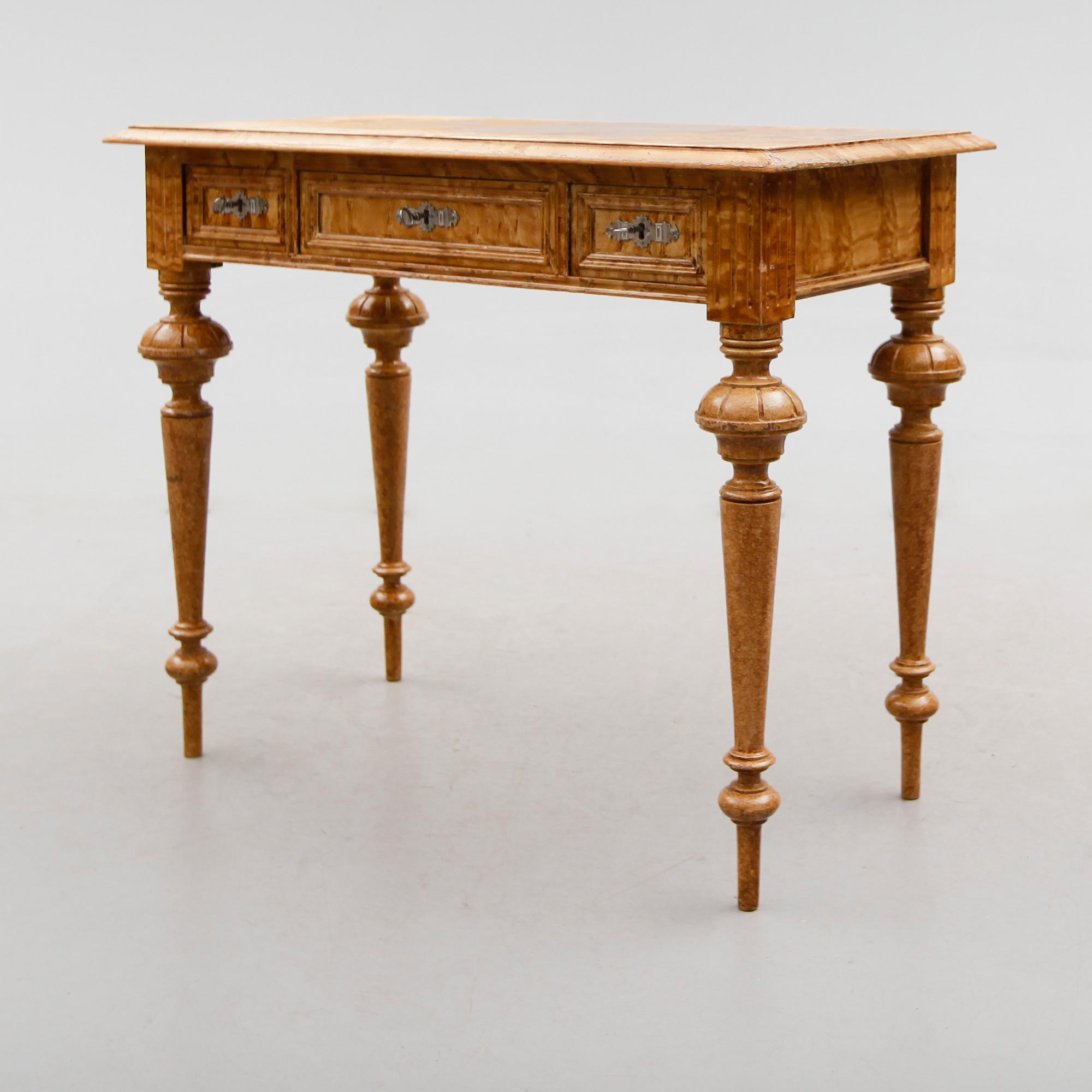 SKRIVBORD, 1880-tal.