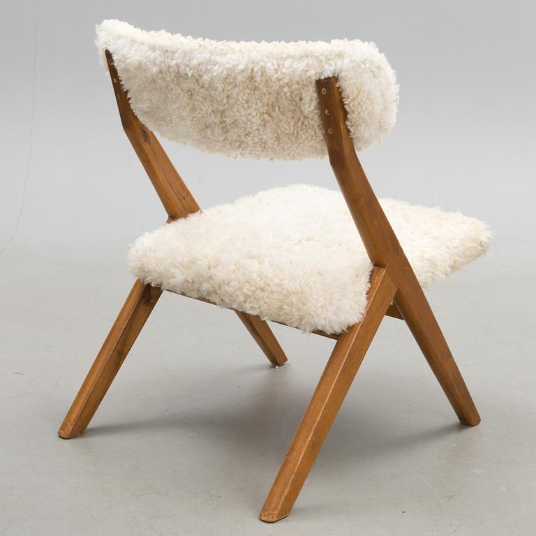 ILMARI LAPPALAINEN, TUOLI, "Bambino", Asko. Malli 2429, muotoiltu 1955. 1955.