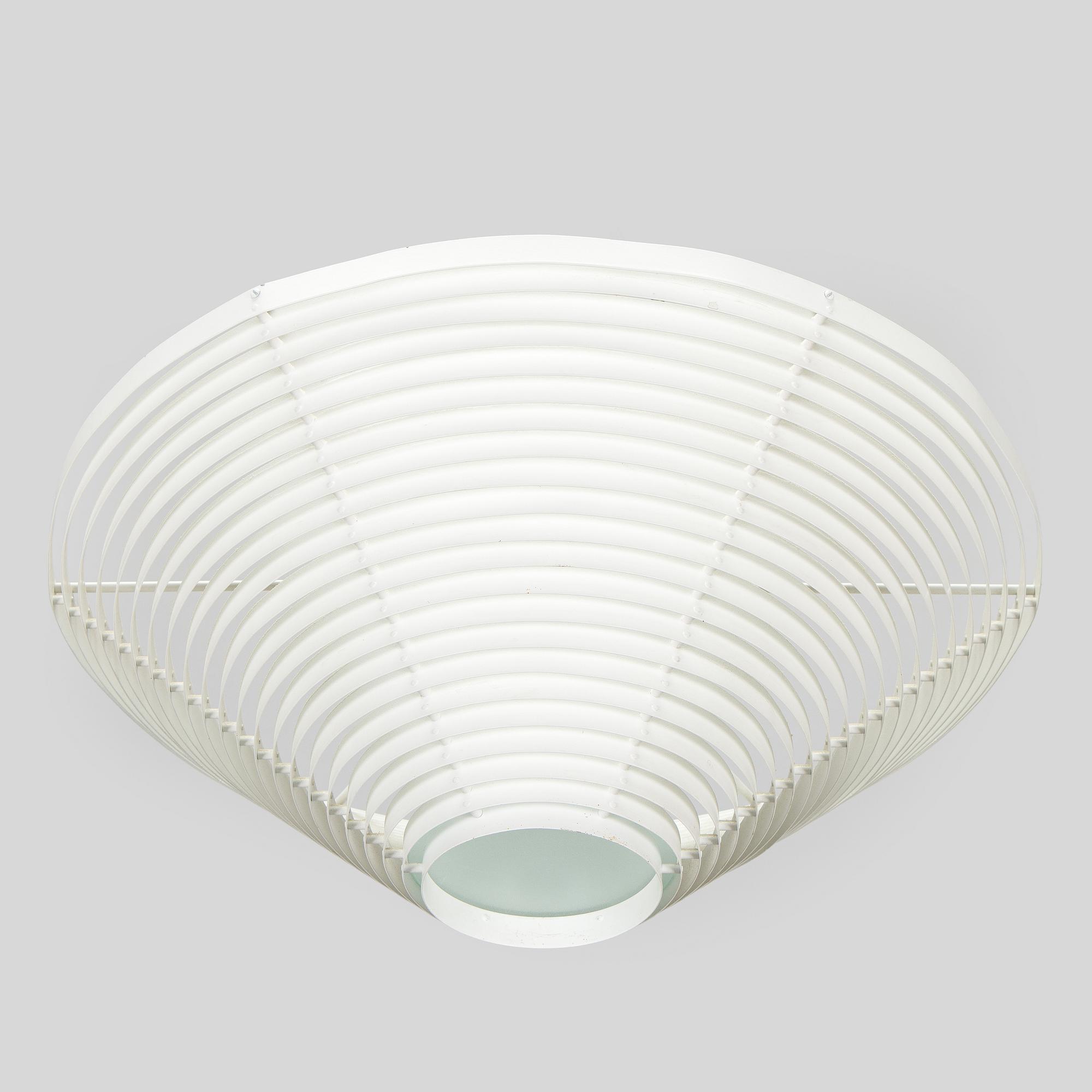 Alvar Aalto, Ceiling lamp model A622A, Valaisinpaja Oy, late 1900s.