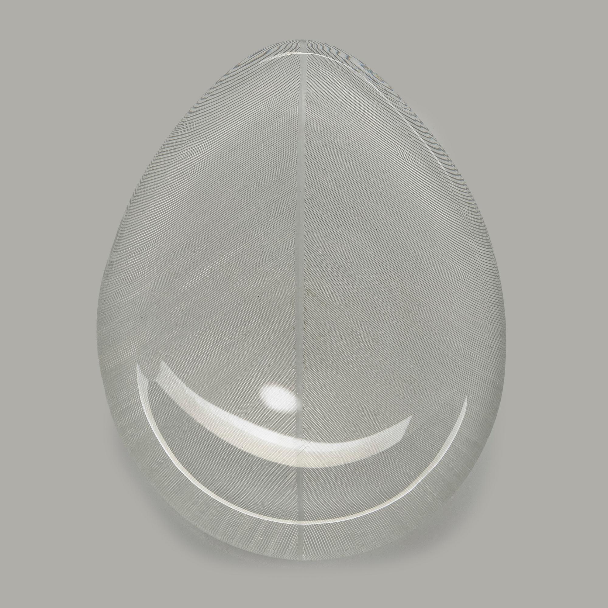 Tapio Wirkkala, Art glass, “Feather”, model 3869, signed Tapio Wirkkala Iittala -56.
