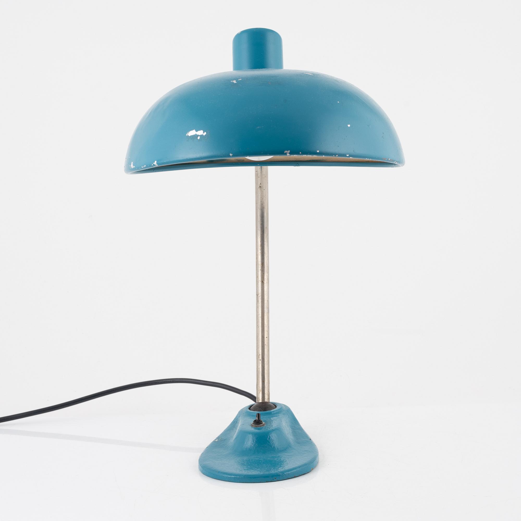 Marianne Brandt, a table lamp, Kandem, 1930's.