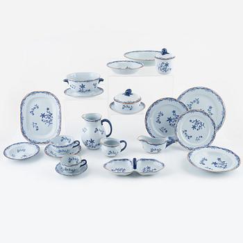 Dinner service, 86 pieces, "Ostindia", Rörstrand, various years of production.