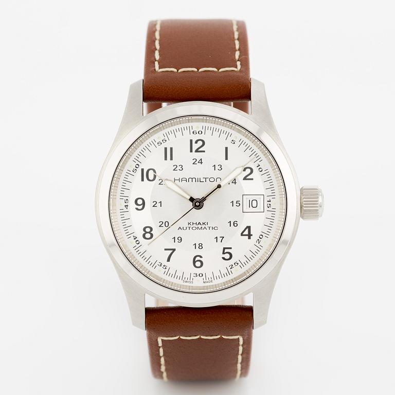 Hamilton, Khaki Field, wristwatch, 38 mm.